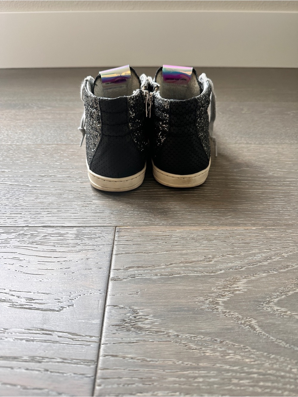 P448 Suede High-Top Sneakers - Picture 4 of 11